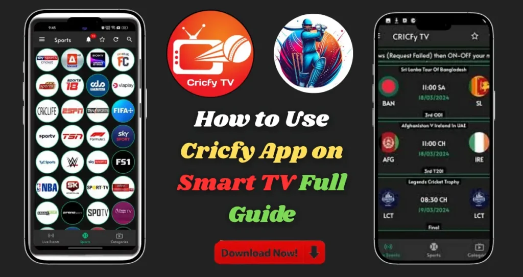 How to Use Cricfy App on Smart TV Full Guide